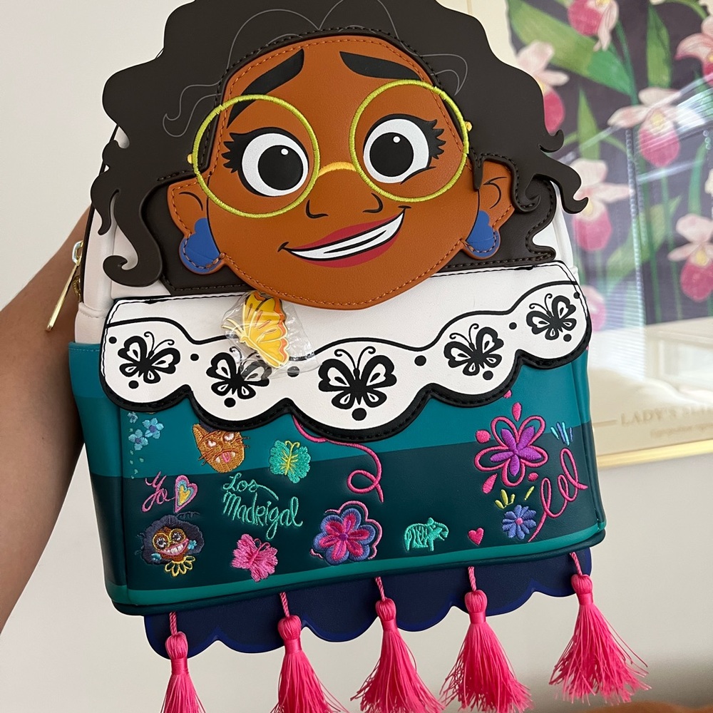 Loungefly Encanto La Familia Madrigal Mirabel Cosplay Mini Backpack